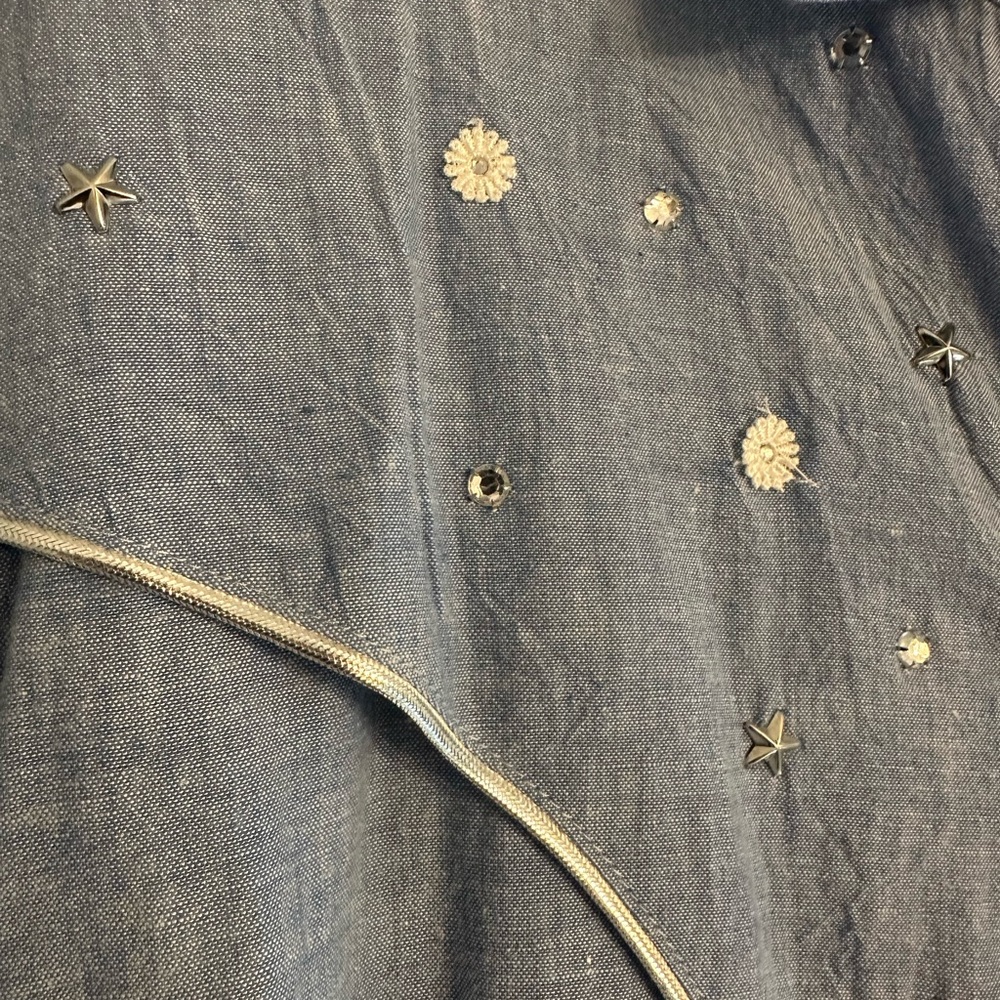 All that Jazz Blue Midi Dress with Button Detail ptp21 - Picture 2 of 8